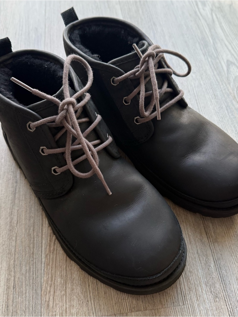 UGG Men's Neumel Waterproof Boot Shoes Black Size 9